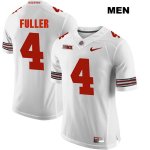 Men's NCAA Ohio State Buckeyes Jordan Fuller #4 College Stitched Authentic Nike White Football Jersey TB20E86HM